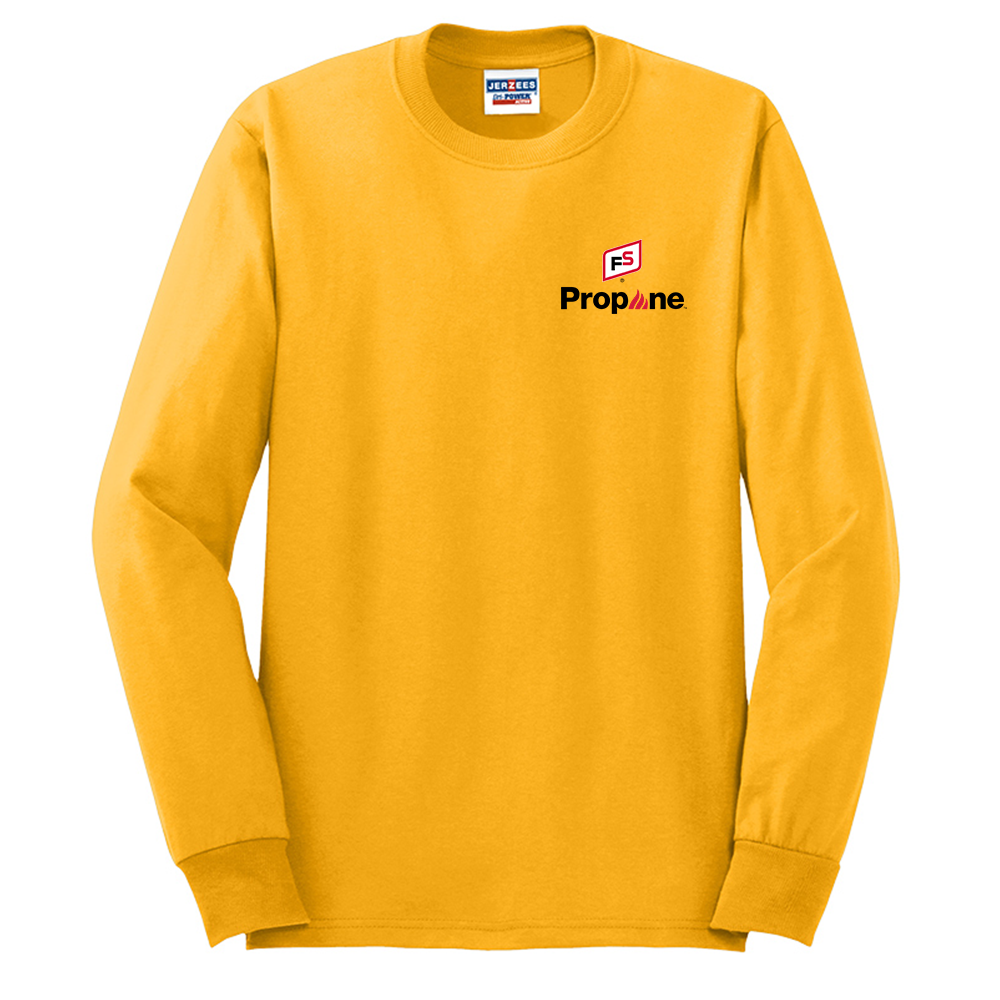 Illini FS - Propane - Jerzees Dri-Power 50/50 Cotton/Poly Long Sleeve T-shirt - 29LS
