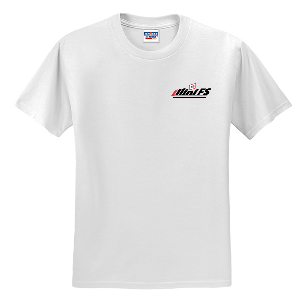 Illini FS - Horizontal - Jerzees - Dri-Power 50/50 Cotton Poly T-shirt - 29M
