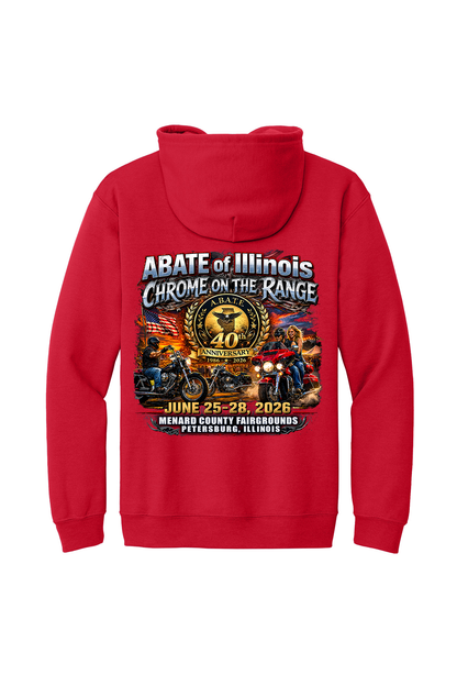 Chrome on the Range 2026 - Gildan Heavy Blend - Full Zip Hooded Sweatshirt - 18600