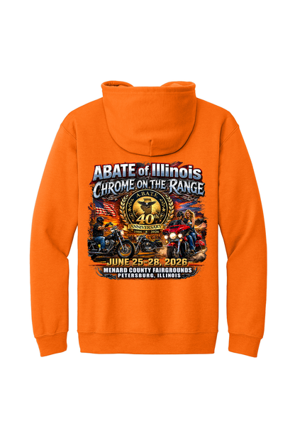 Chrome on the Range 2026 - Gildan Heavy Blend - Full Zip Hooded Sweatshirt - 18600