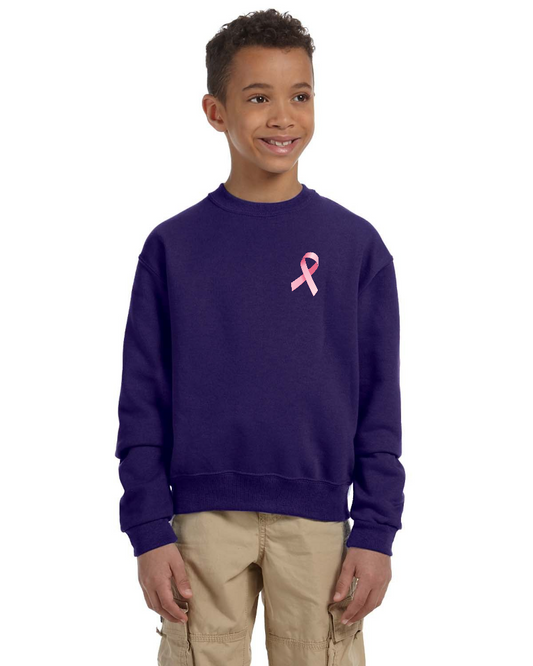 Pullen for Michelle - Youth Crewneck Sweatshirt - 562b