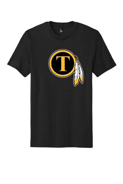 TCHS Homecoming 2026 Senior tee front - T feather logo
