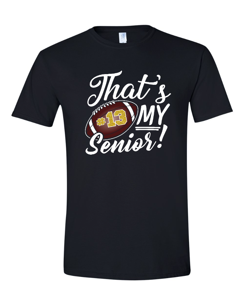 Tuscola Senior Football Mom 2025 - Gildan Softstyle T-shirt - 64000