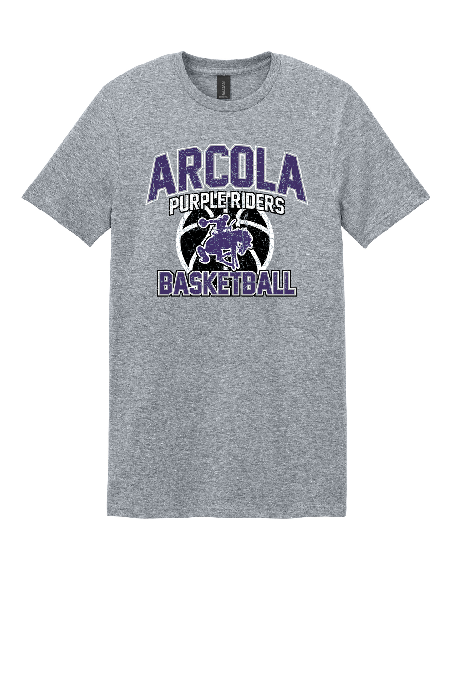 Arcola - Basketball - Design 01 -  T-shirt - Gildan 64000