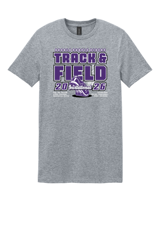 Arcola Track Invite - T-shirt - Gildan 64000