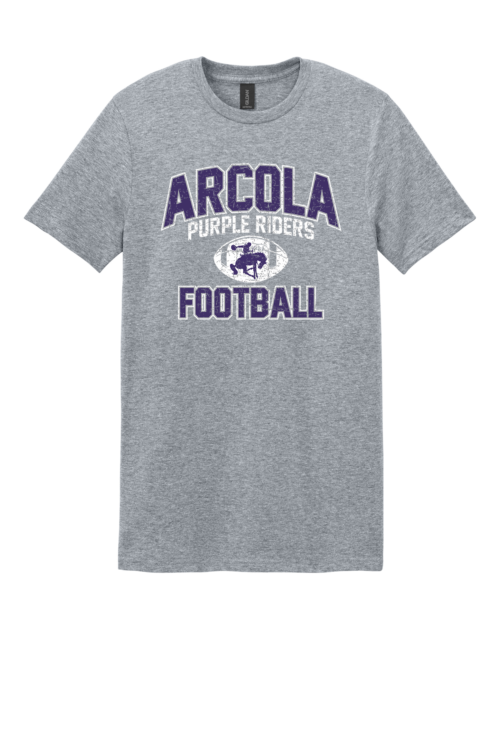 Arcola Football Design 01 Toddler T-shirt - Athletic Heather