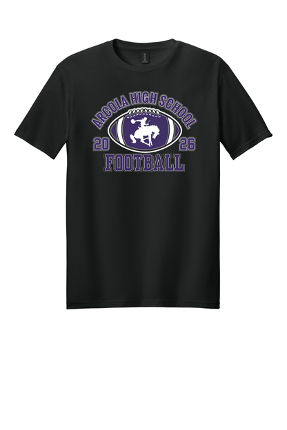 Arcola Football Design 03 Toddler T-shirt - Black