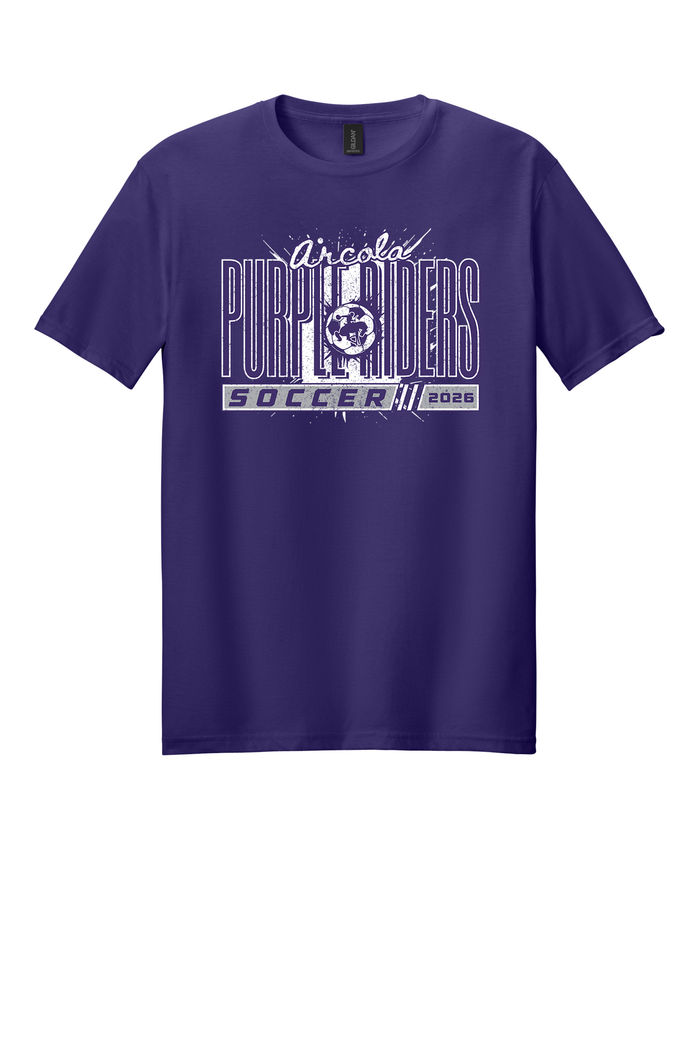 Arcola - Soccer - Design 01 -  T-shirt - Gildan 64000