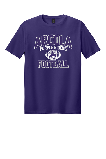 Arcola Football Design 01 Toddler T-shirt - Team Purple