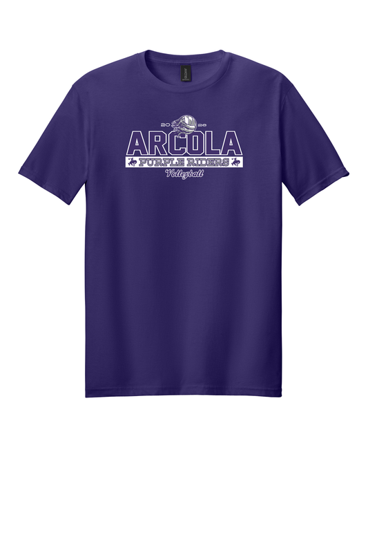 Arcola - Volleyball - Design 1 - T-shirt - Gildan 64000