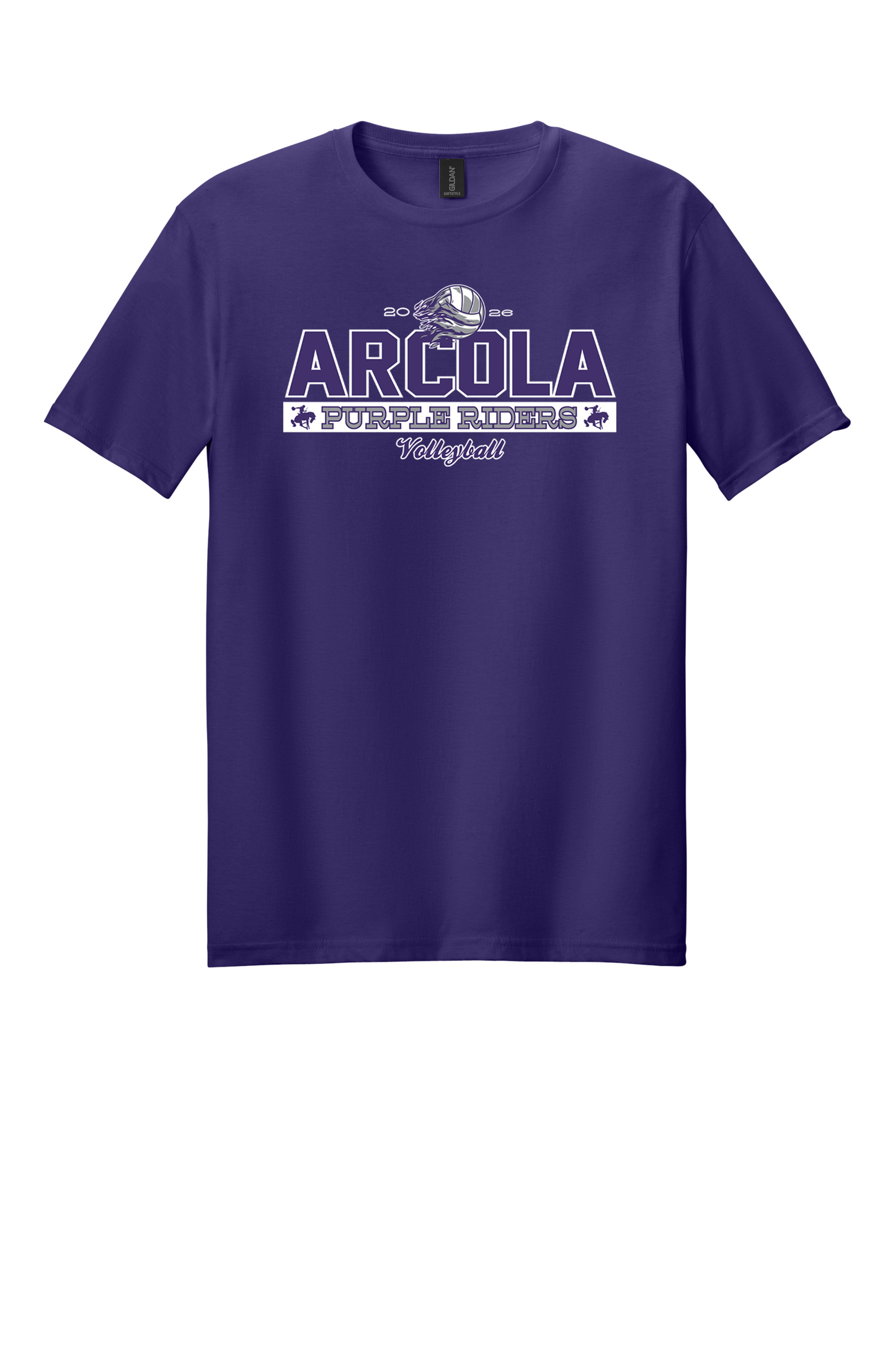 Arcola - Volleyball - Design 01 -  T-shirt - Gildan 64000