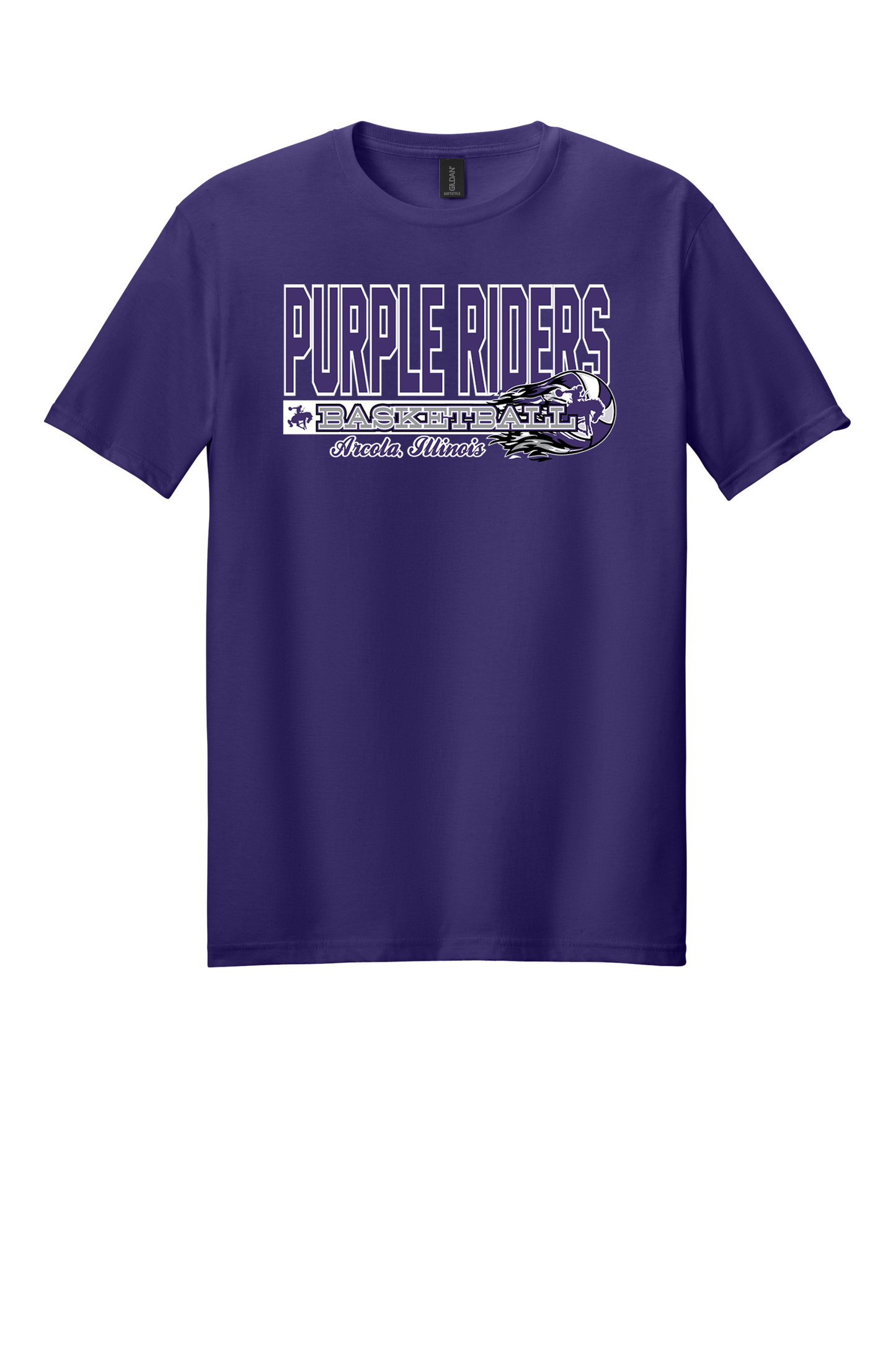 Arcola - Basketball - Design 03 -  T-shirt - Gildan 64000