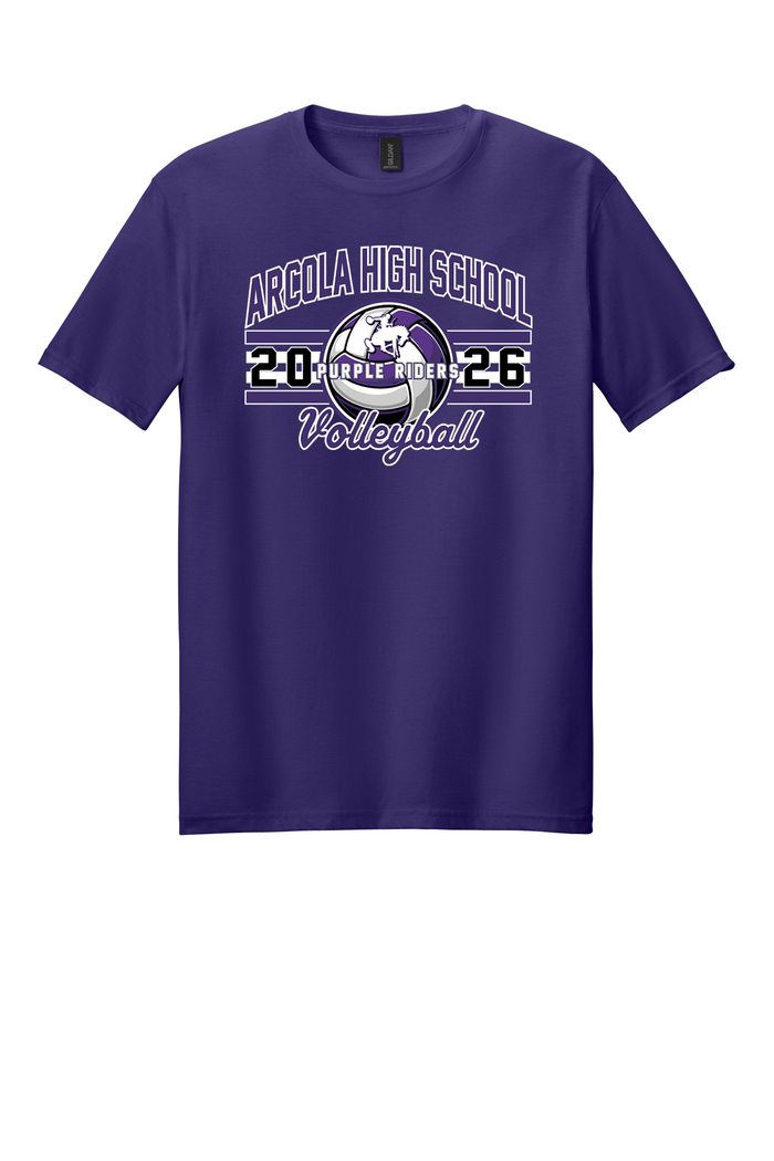 Arcola - Volleyball - Design 3 - T-shirt - Gildan 64000