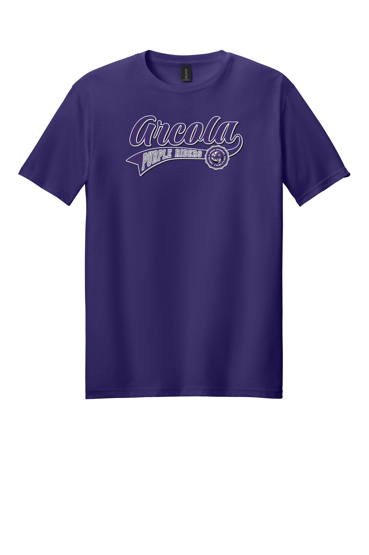 Arcola - Volleyball - Design 2 - T-shirt - Gildan 64000