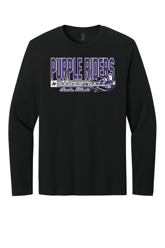 Arcola - Basketball - Design 03 -  Long Sleeve T - Gildan 64400