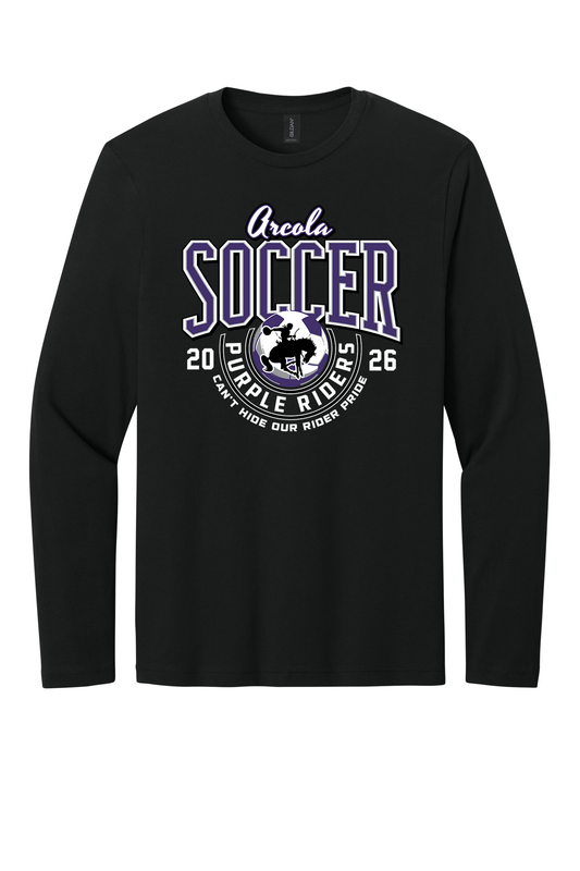 Arcola - Soccer - Design 3 - Long Sleeve T - Gildan 64400