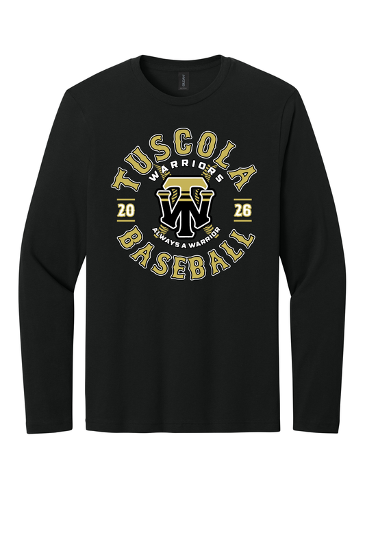 Tuscola Baseball - 64400 - Gildan Softstyle - Youth & Adult - Long Sleeve T-Shirt