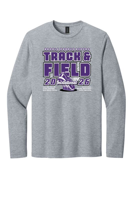 Arcola Track Invite - Long Sleeve T - Gildan 64400