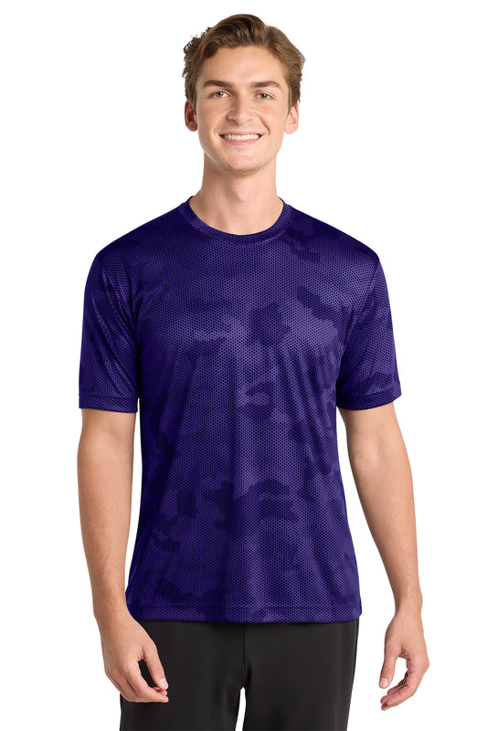 Arcola Purple Riders - Sport Tek - CamoHex Tee - ST370