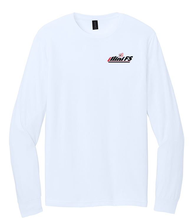 Illini FS - Horizontal - Gildan Softstyle CVC Long Sleeve Tee - 67400