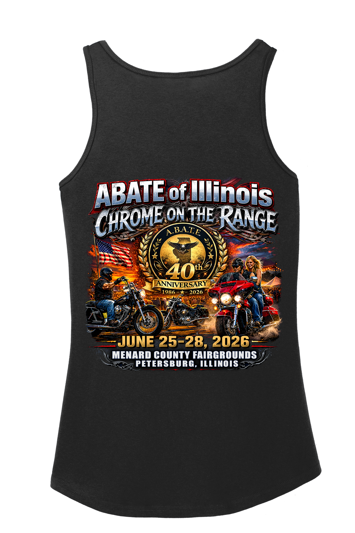 Chrome on the Range 2026 - Port & Co - Women's Core Cotton Tank Top - LPC54TT