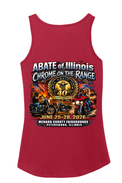Chrome on the Range 2026 - Port & Co - Women's Core Cotton Tank Top - LPC54TT