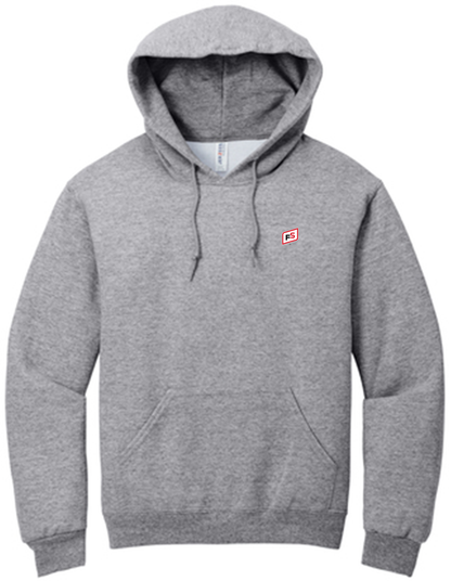 Illini FS - Square - Jerzees NuBlend Mens Pullover Hooded Sweatshirt - 996M