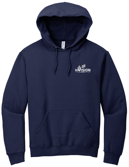 Illini FS - Invision - Jerzees NuBlend Mens Pullover Hooded Sweatshirt - 996M