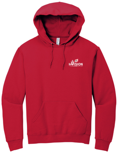 Illini FS - Invision - Jerzees NuBlend Mens Pullover Hooded Sweatshirt - 996M
