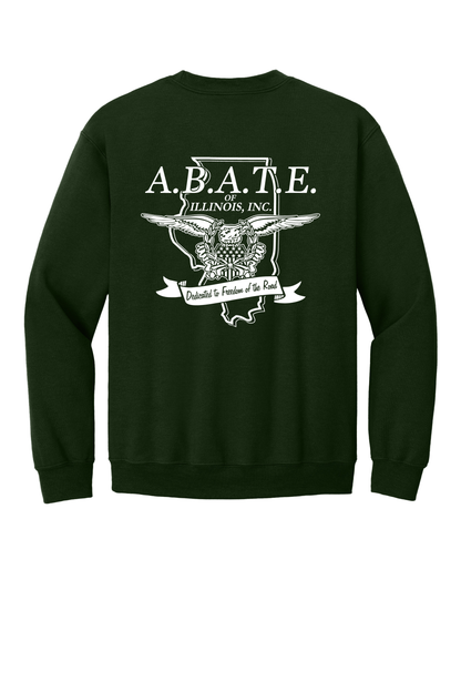 Abate - Abate of illinois - Design 01 - Crewneck Sweatshirt - Gildan 18000