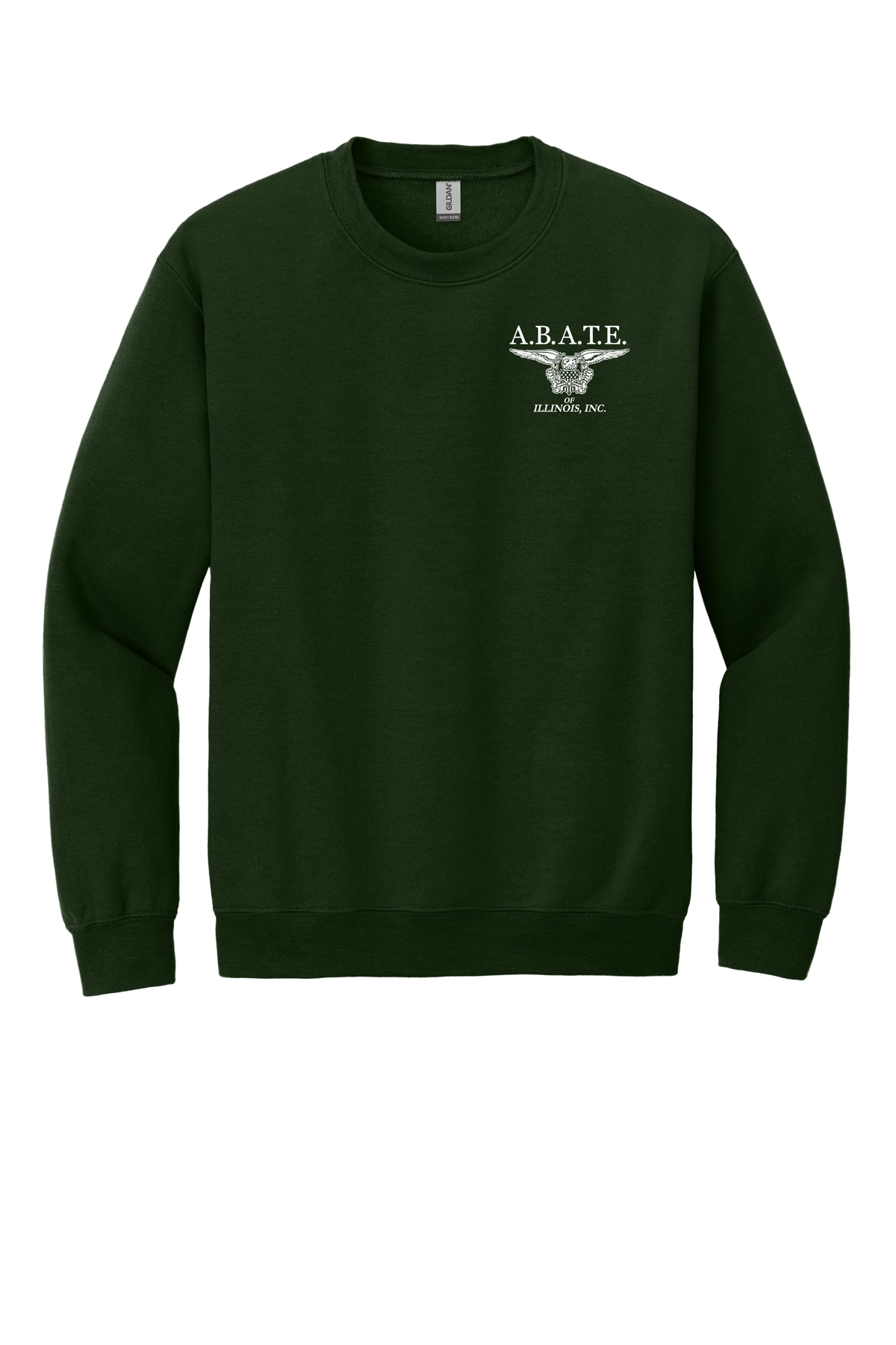 Abate - Abate of illinois - Design 01 - Crewneck Sweatshirt - Gildan 18000