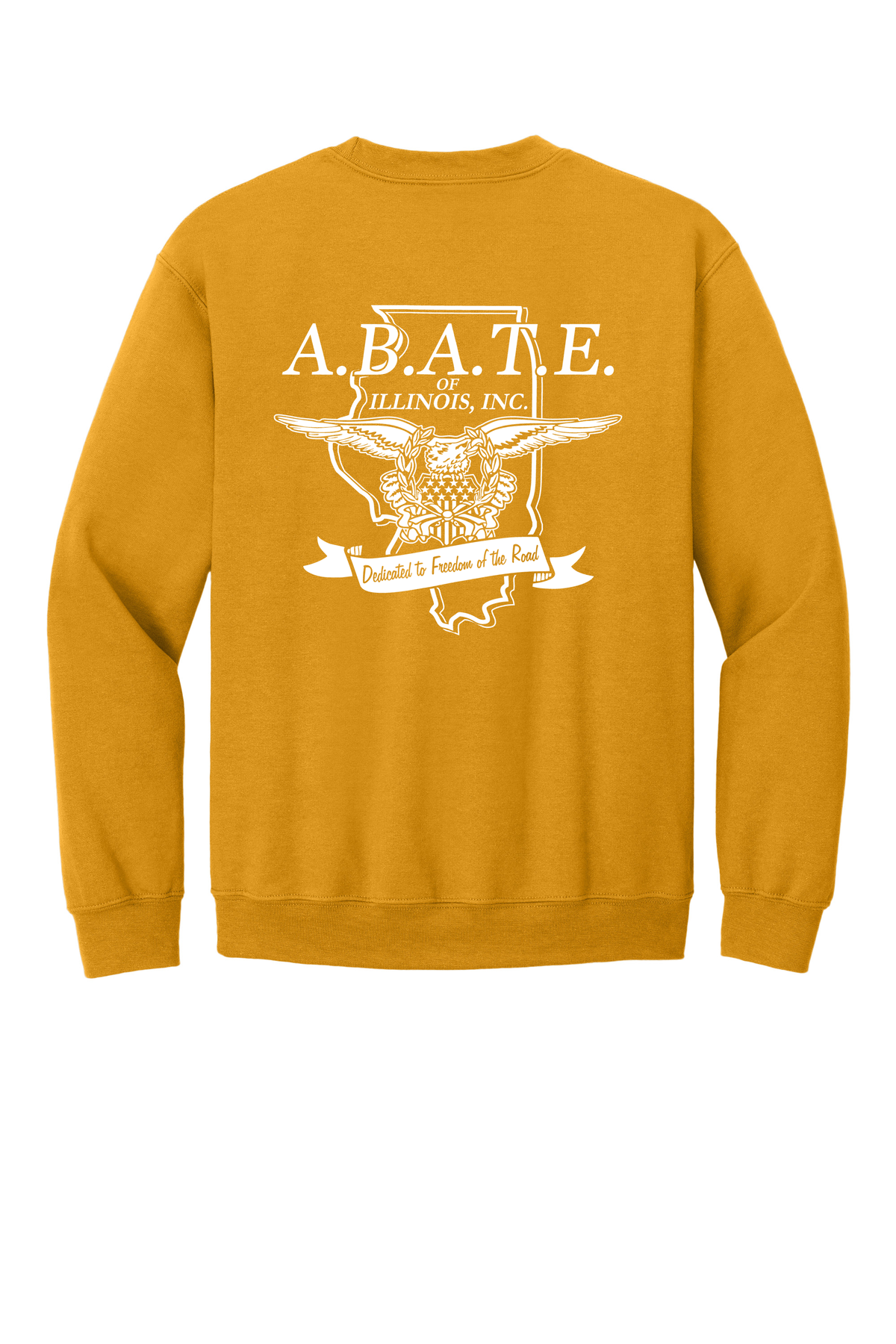 Abate - Abate of illinois - Design 01 - Crewneck Sweatshirt - Gildan 18000