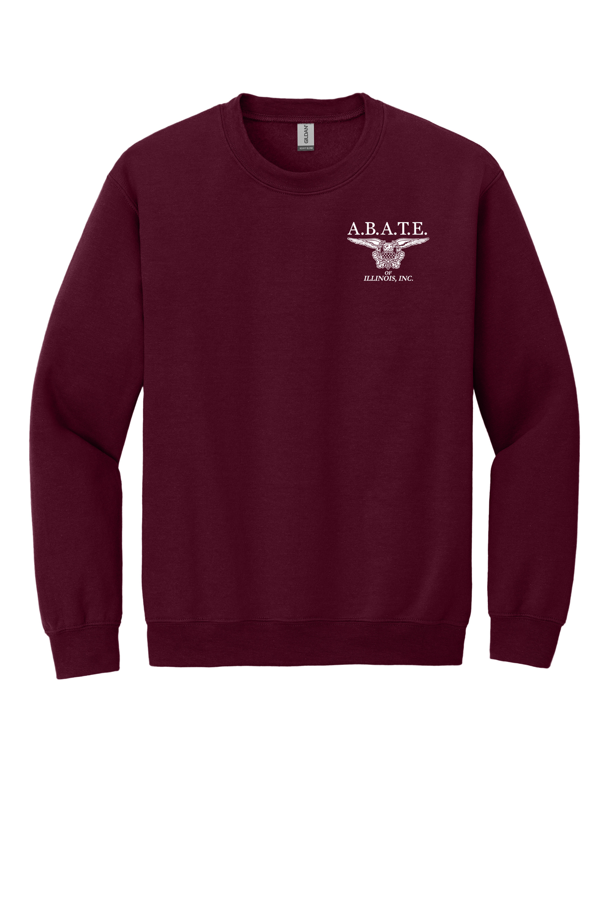 Abate - Abate of illinois - Design 01 - Crewneck Sweatshirt - Gildan 18000