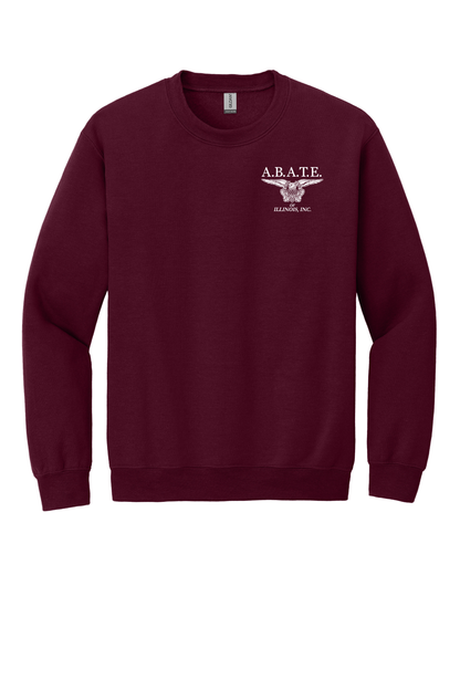 Abate - Abate of illinois - Design 01 - Crewneck Sweatshirt - Gildan 18000