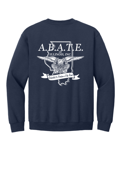 Abate - Abate of illinois - Design 01 - Crewneck Sweatshirt - Gildan 18000