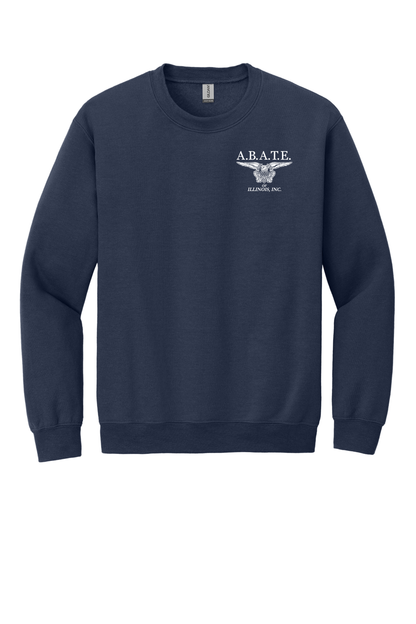 Abate - Abate of illinois - Design 01 - Crewneck Sweatshirt - Gildan 18000