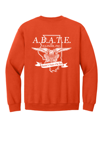 Abate - Abate of illinois - Design 01 - Crewneck Sweatshirt - Gildan 18000
