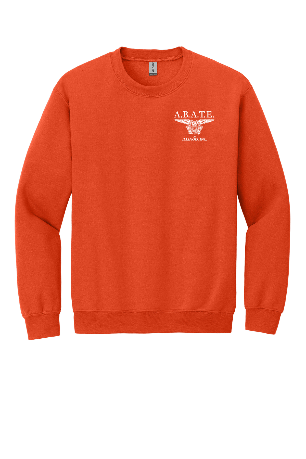 Abate - Abate of illinois - Design 01 - Crewneck Sweatshirt - Gildan 18000