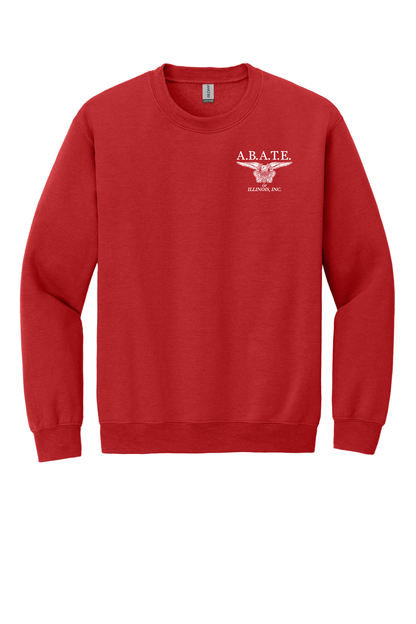 Abate - Abate of illinois - Design 01 - Crewneck Sweatshirt - Gildan 18000