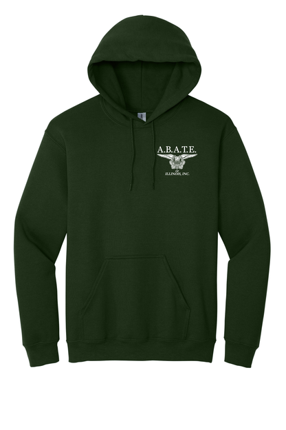 Abate - Abate of illinois - Design 01 - Hoodies - Gildan 18500