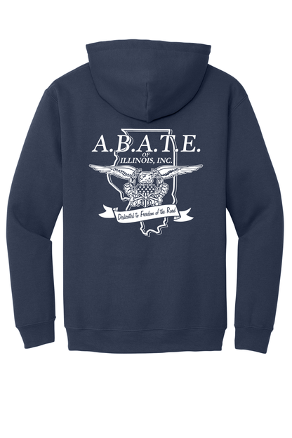 Abate - Abate of illinois - Design 01 - Hoodies - Gildan 18500