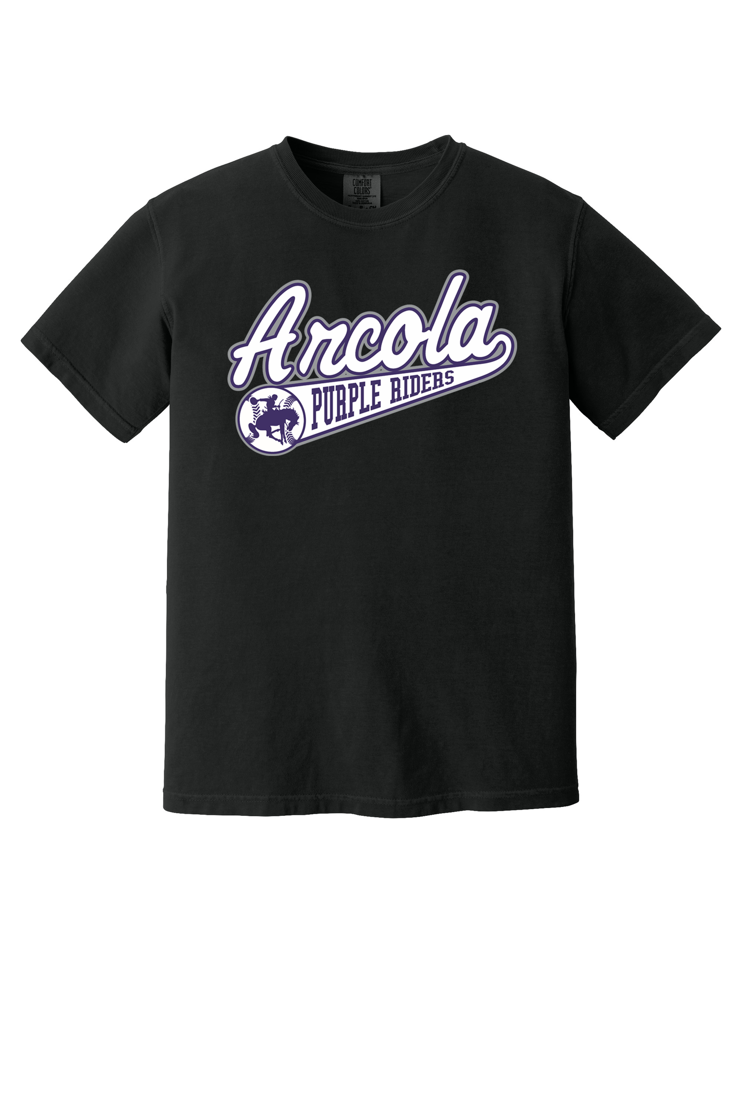 Arcola - Baseball - Design 1 - T-shirt - Comfort Color 1717
