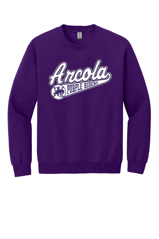 Arcola - Baseball - Design 1 - Crewneck Sweatshirt - Gildan 18000