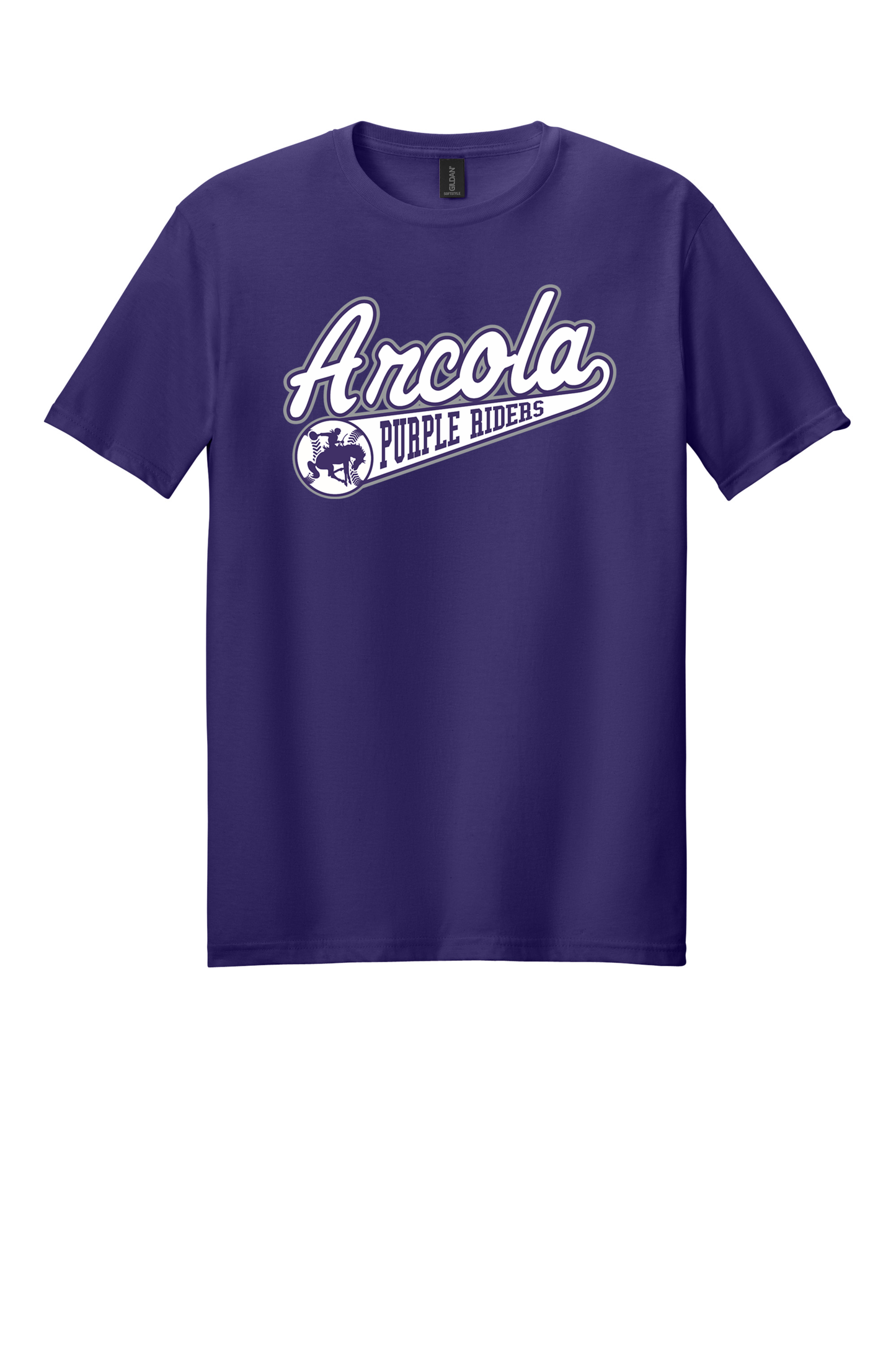 Arcola - Baseball - Design 1 - T-shirt - Gildan 64000