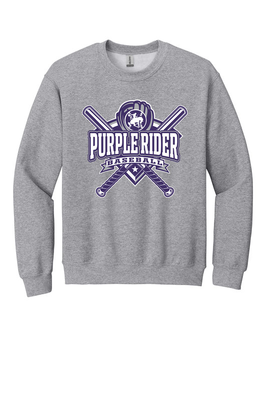 Arcola - Baseball - Design 03 - Youth Crewneck Sweatshirt - Gildan 18000B
