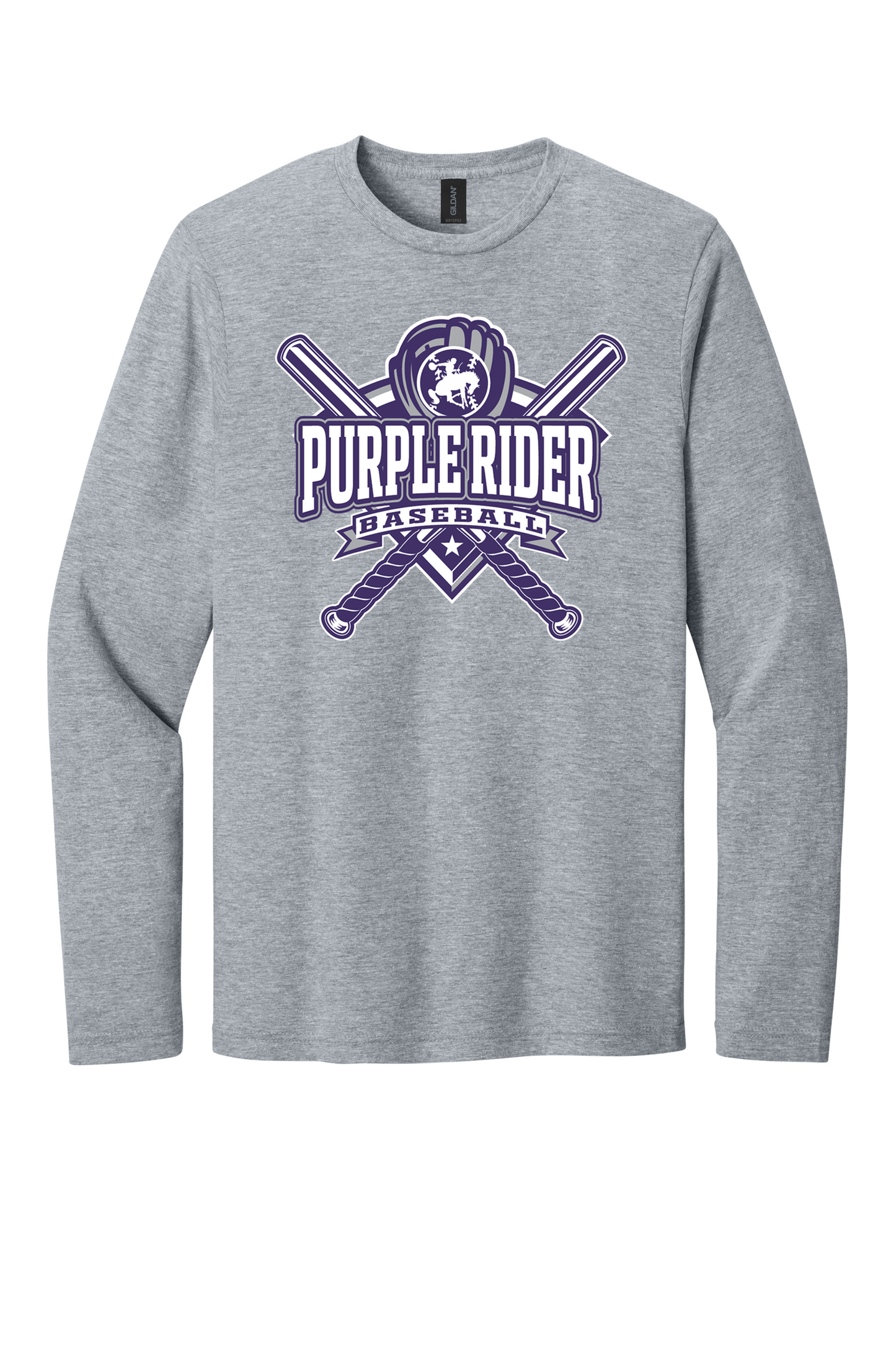 Arcola - Baseball - Design 3 - Long Sleeve T - Gildan 64400