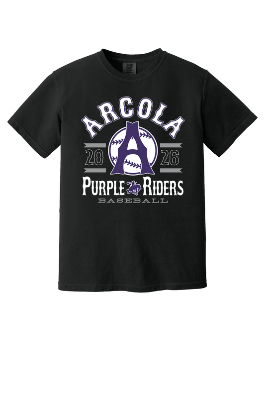Arcola - Baseball - Design 4 - T-shirt - Comfort Color 1717