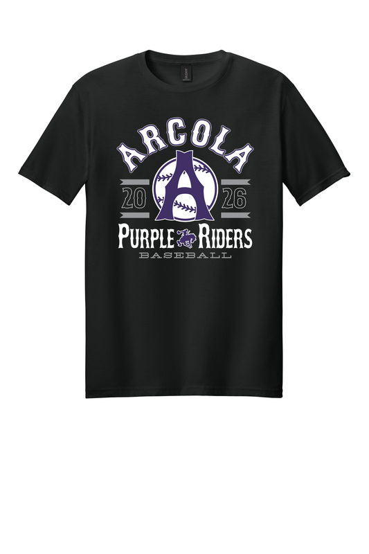 Arcola - Baseball - Design 4 - T-shirt - Gildan 64000