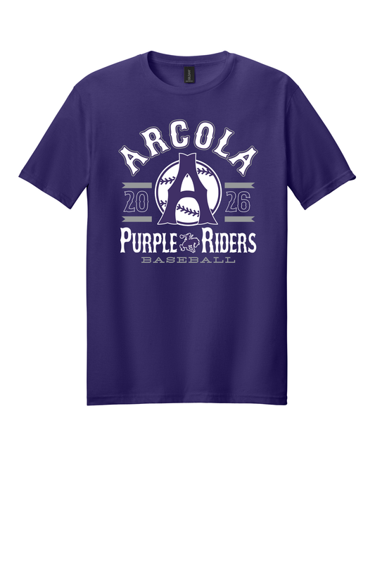Arcola - Baseball - Design 4 - T-shirt - Gildan 64000