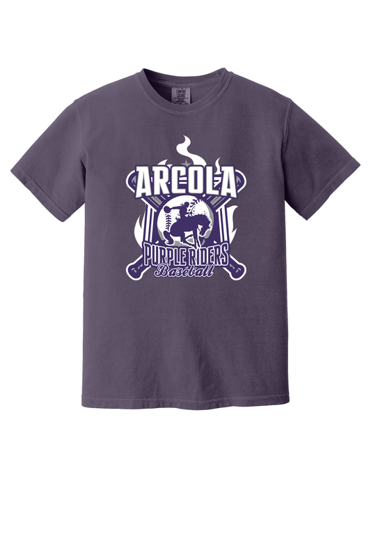 Arcola - Baseball - Design 5 - T-shirt - Comfort Color 1717